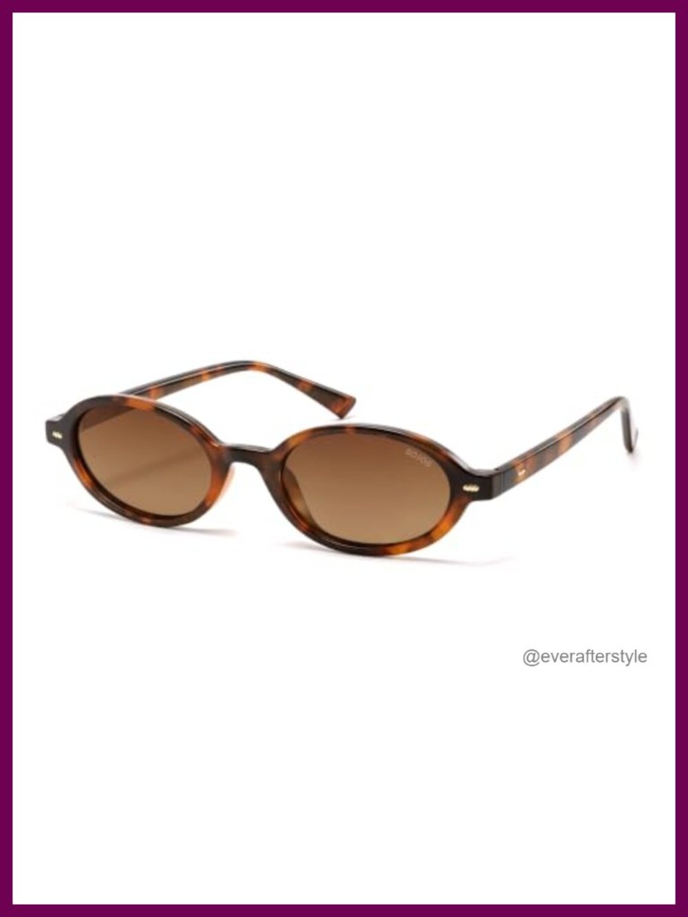 SOJOS Trendy Oval TR90 Polarized Sunglasses Unisex UV400